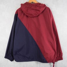 画像3: 90's GAP 2トーン切り替え ナイロンアノラックパーカー XL (3)