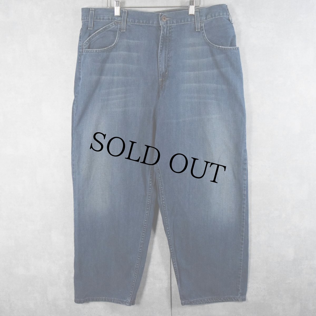 画像1: 2000's Levi's SILVER TAB USA製 "BAGGY" デニムパンツ W39 (1)