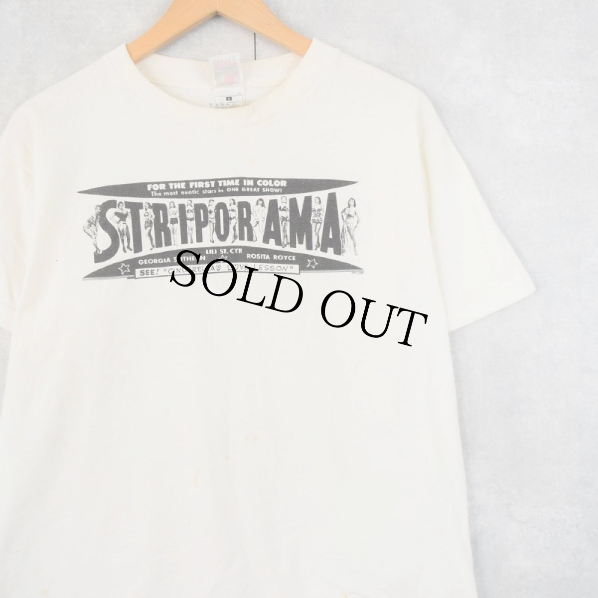 画像1: 1999 STRIPORAMA コメディ映画プリントTシャツ L (1)