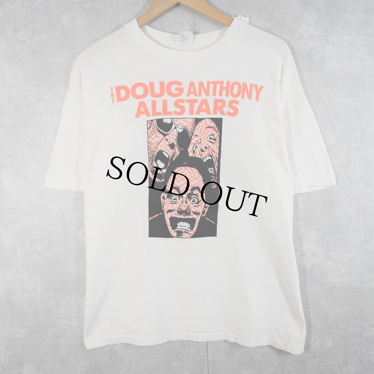 画像1: 90's THE DOUG ANTHONY ALLSTARS ミュージカル・コメディ・グループ プリントTシャツ L (1)