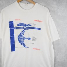画像1: 90's STAR TREK The Next Generation USA製 SFテレビドラマプリントTシャツ XL (1)