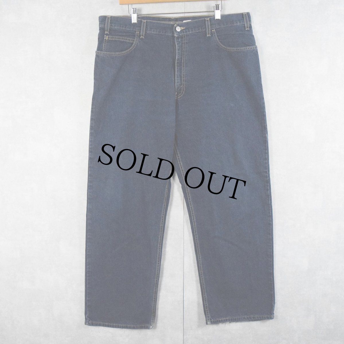 画像1: 2000's Levi's SILVER TAB "LOW+LOOSE FIT" デニムパンツ W38 (1)