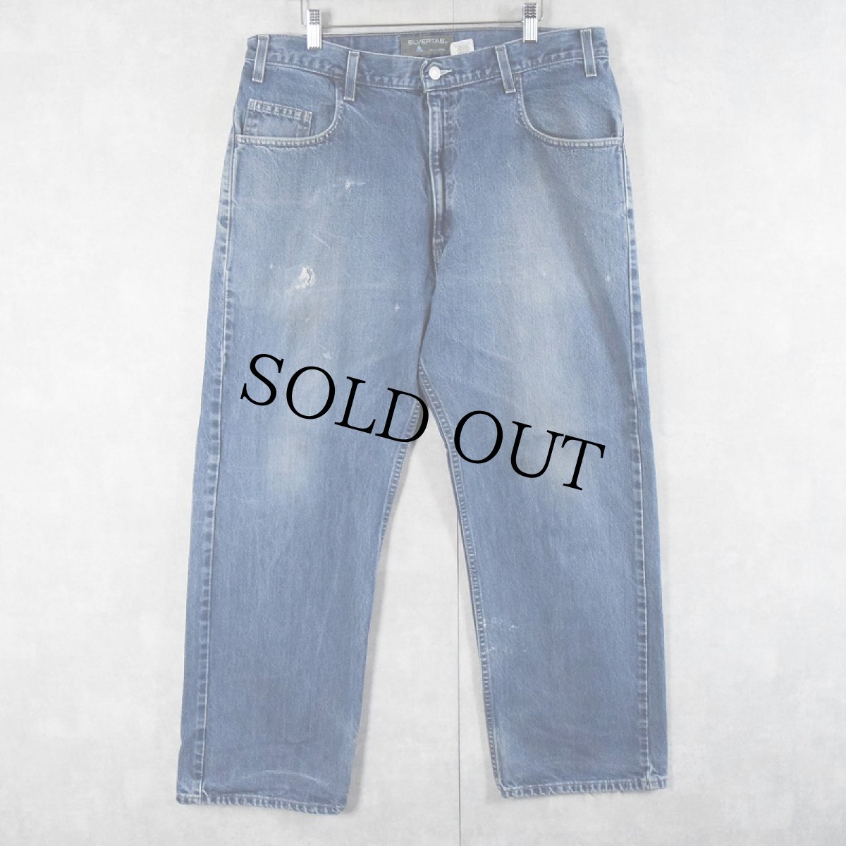 画像1: 2000's Levi's SILVER TAB USA製 "LOOSE" デニムパンツ W36 (1)