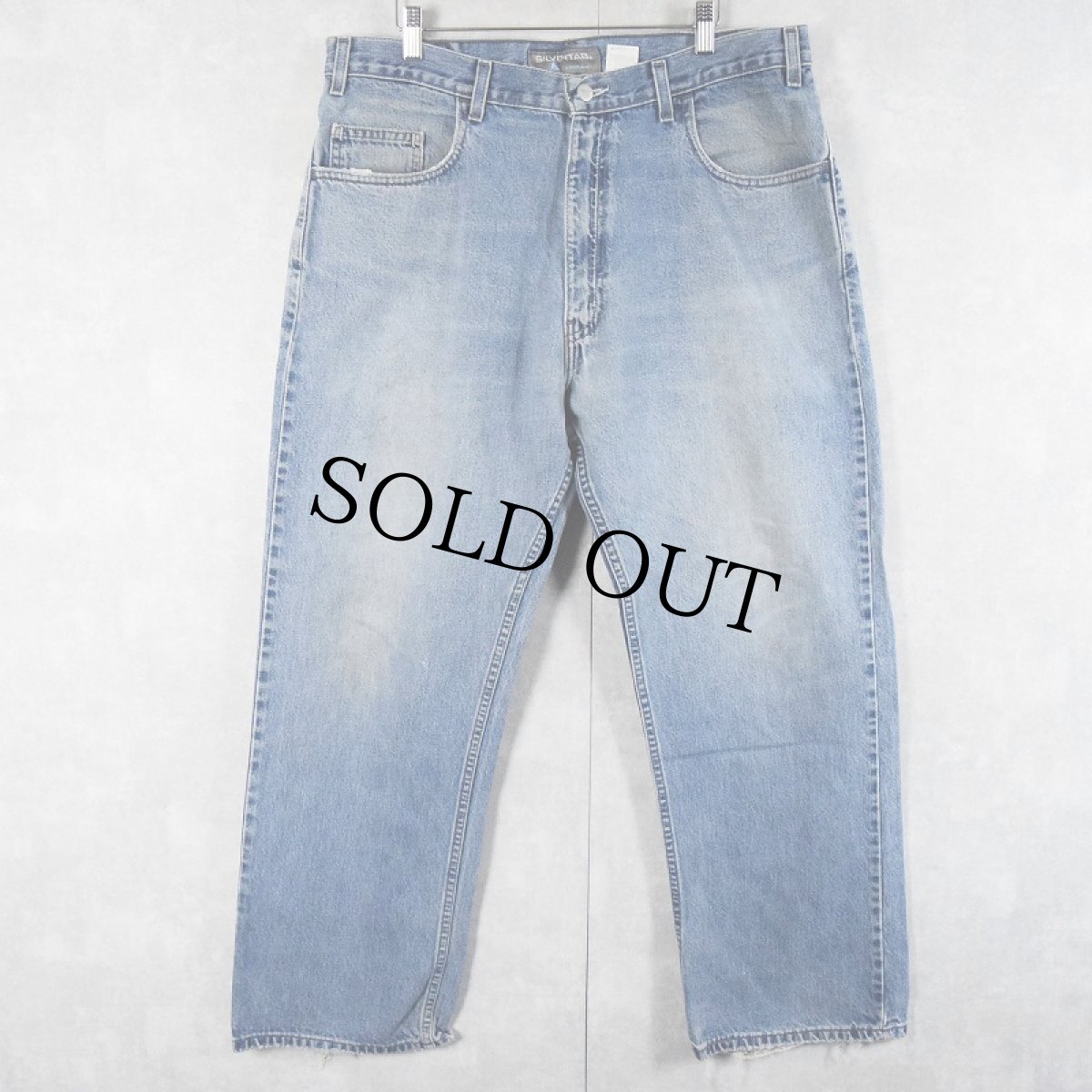 画像1: 2000's Levi's SILVER TAB "LOOSE" デニムパンツ W36 (1)