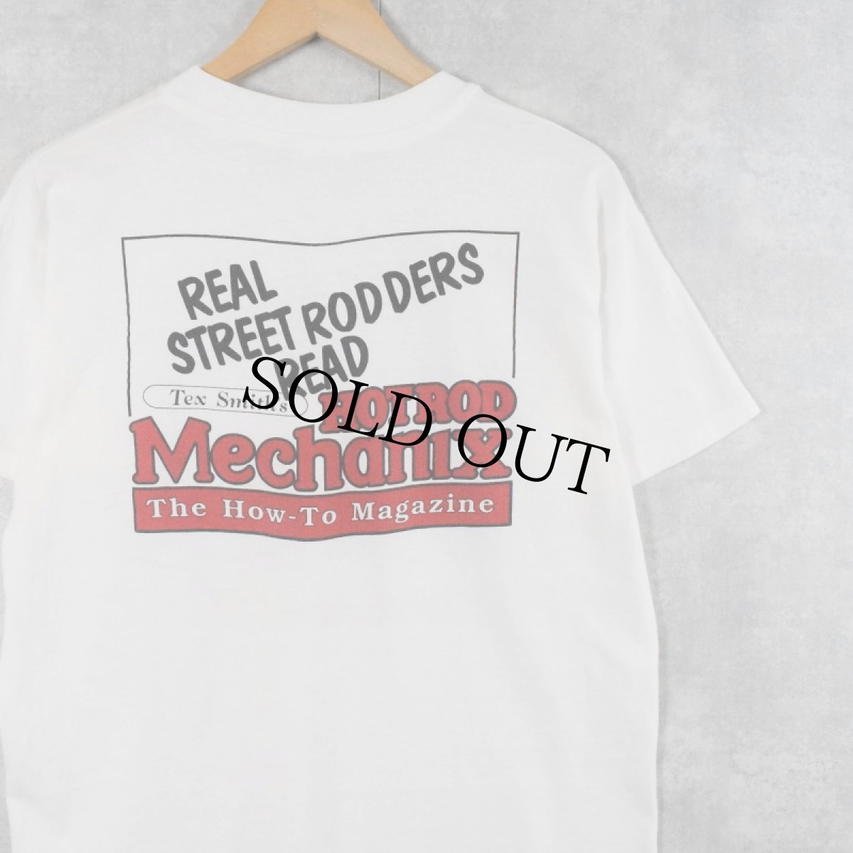 画像2: 80's USA製 "STREET RODS" 車プリントTシャツ L (2)