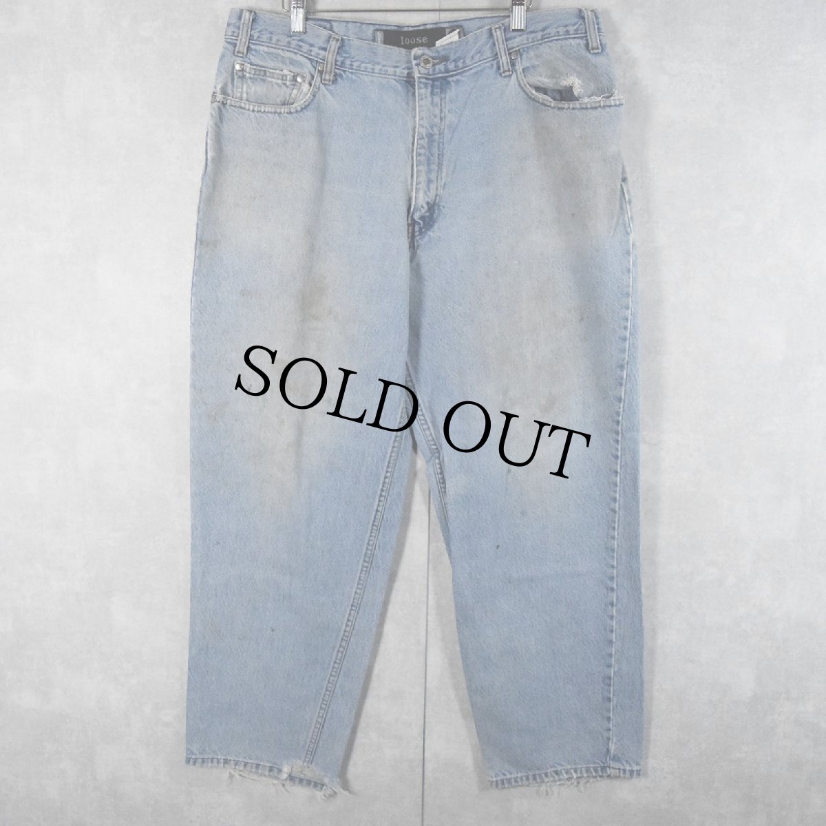 画像1: 2000's Levi's SILVERTAB "loose" デニムパンツ W38 (1)