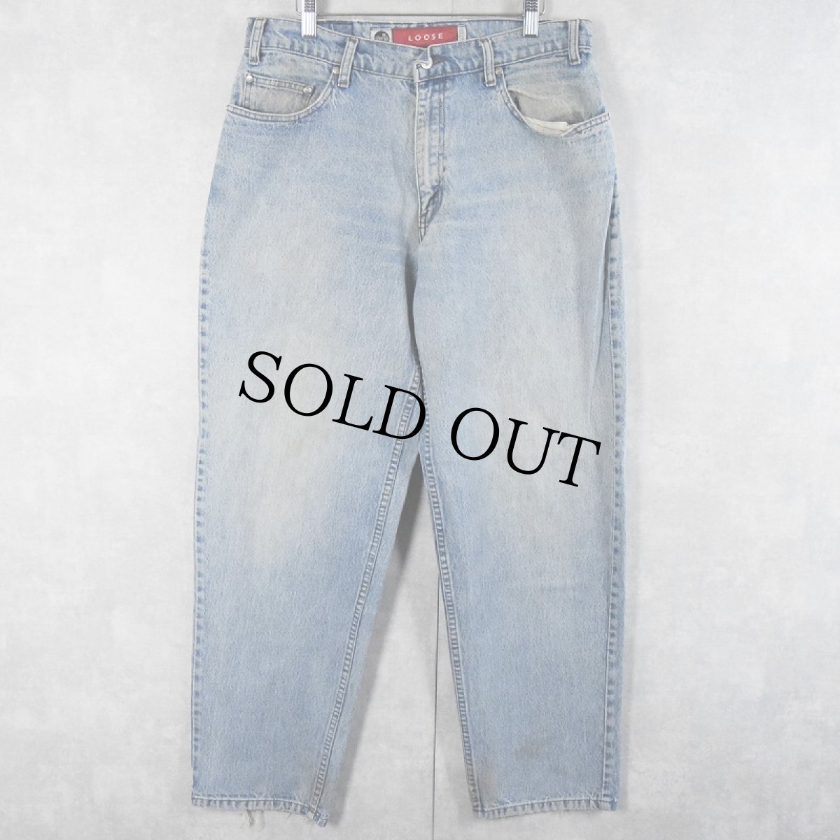 画像1: 2000's Levi's SILVERTAB "LOOSE" デニムパンツ W34 (1)