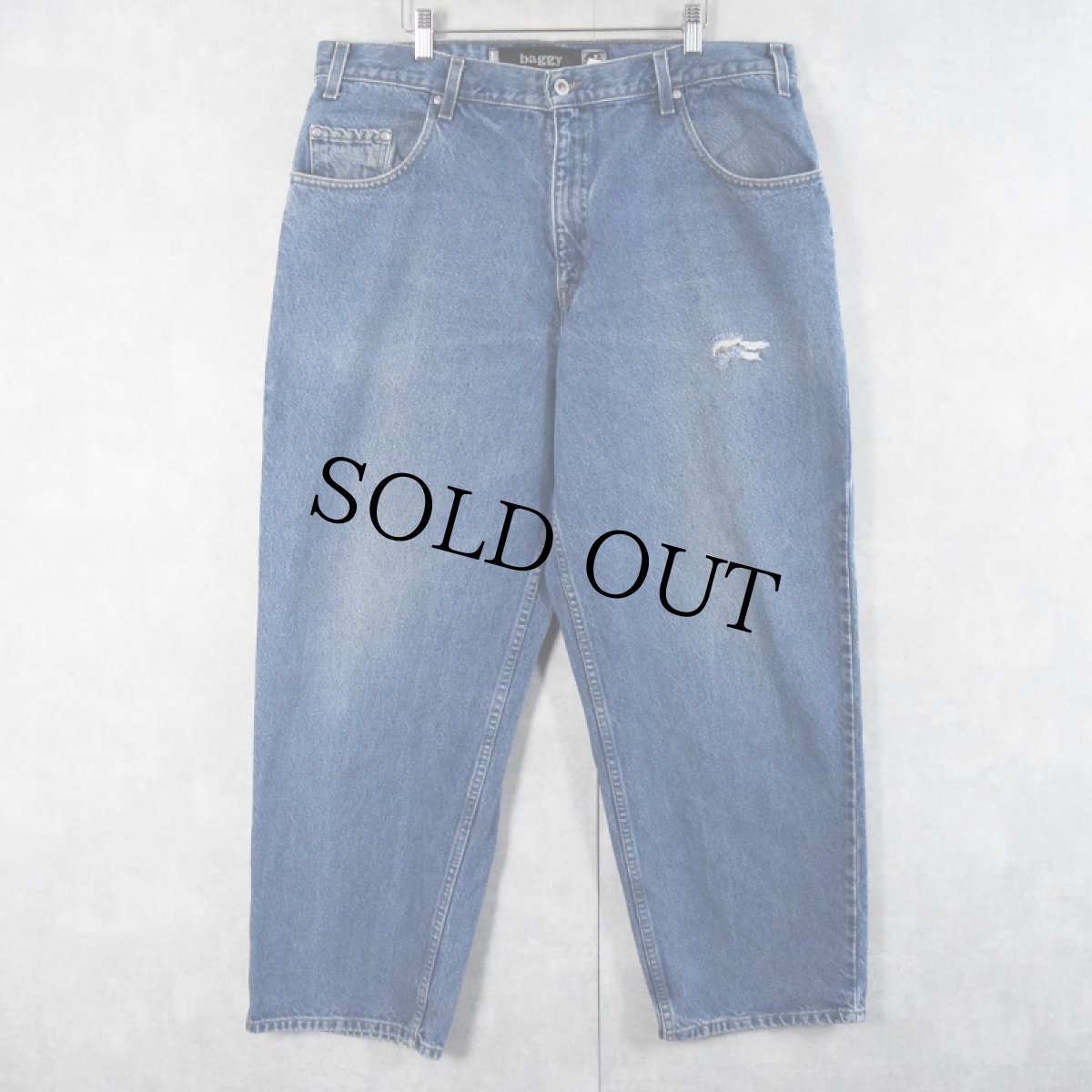 画像1: 2000's Levi's SILVER TAB "BAGGY" デニムパンツ W38 (1)