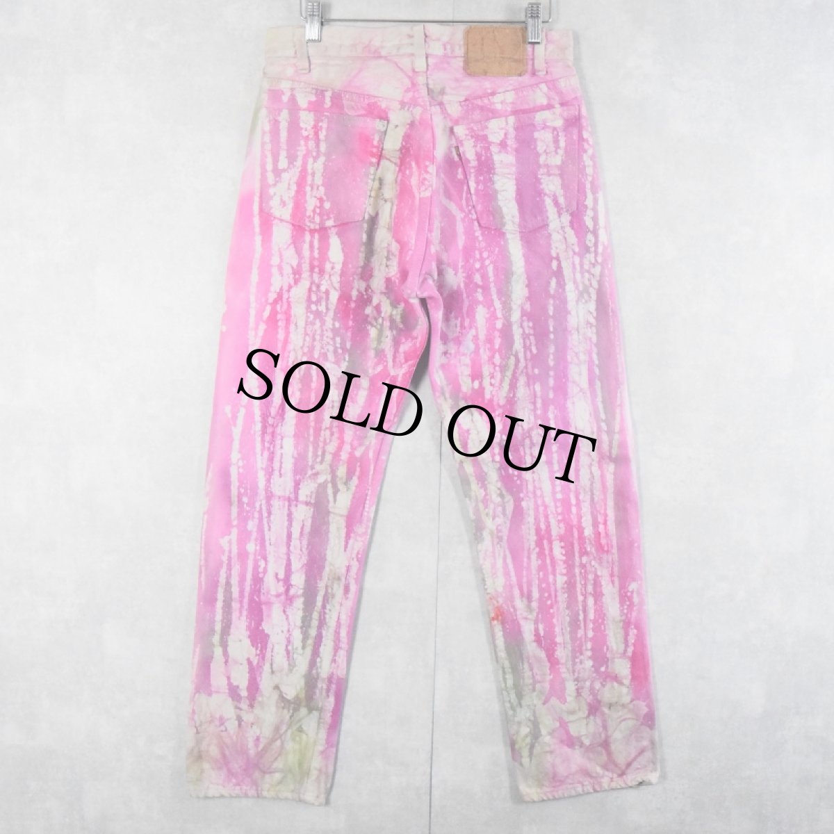 画像2: 80's Levi's 501 後染めデニムパンツ W29 (2)