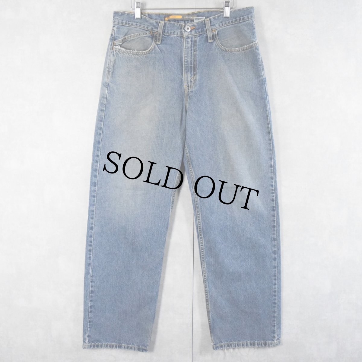 画像1: 2000's Levi's SILVER TAB "LOW+LOOSE" デニムパンツ W32 (1)