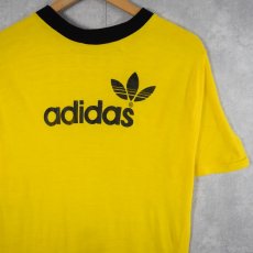 画像1: ブート adidas ロゴプリントTシャツ XL (1)