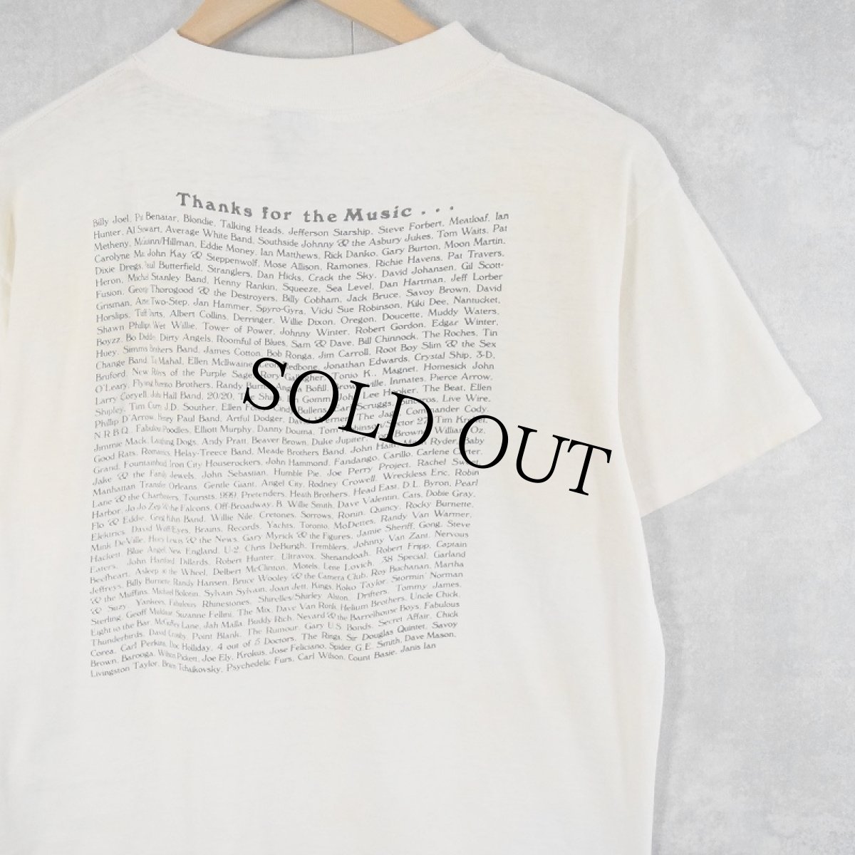 画像2: 【SALE】 70〜80's TOAD'S PLACE USA製 ナイトクラブプリントTシャツ L (2)