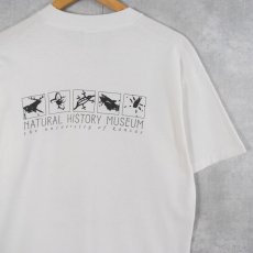 画像2: 【SALE】 90's NATURAL HISTORY MUSEUM USA製 ミュージアムプリントTシャツ L (2)