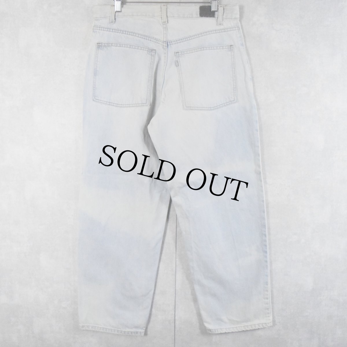 画像2: 2000's Levi's SILVER TAB "BAGGY FIT" デニムパンツ W33 (2)