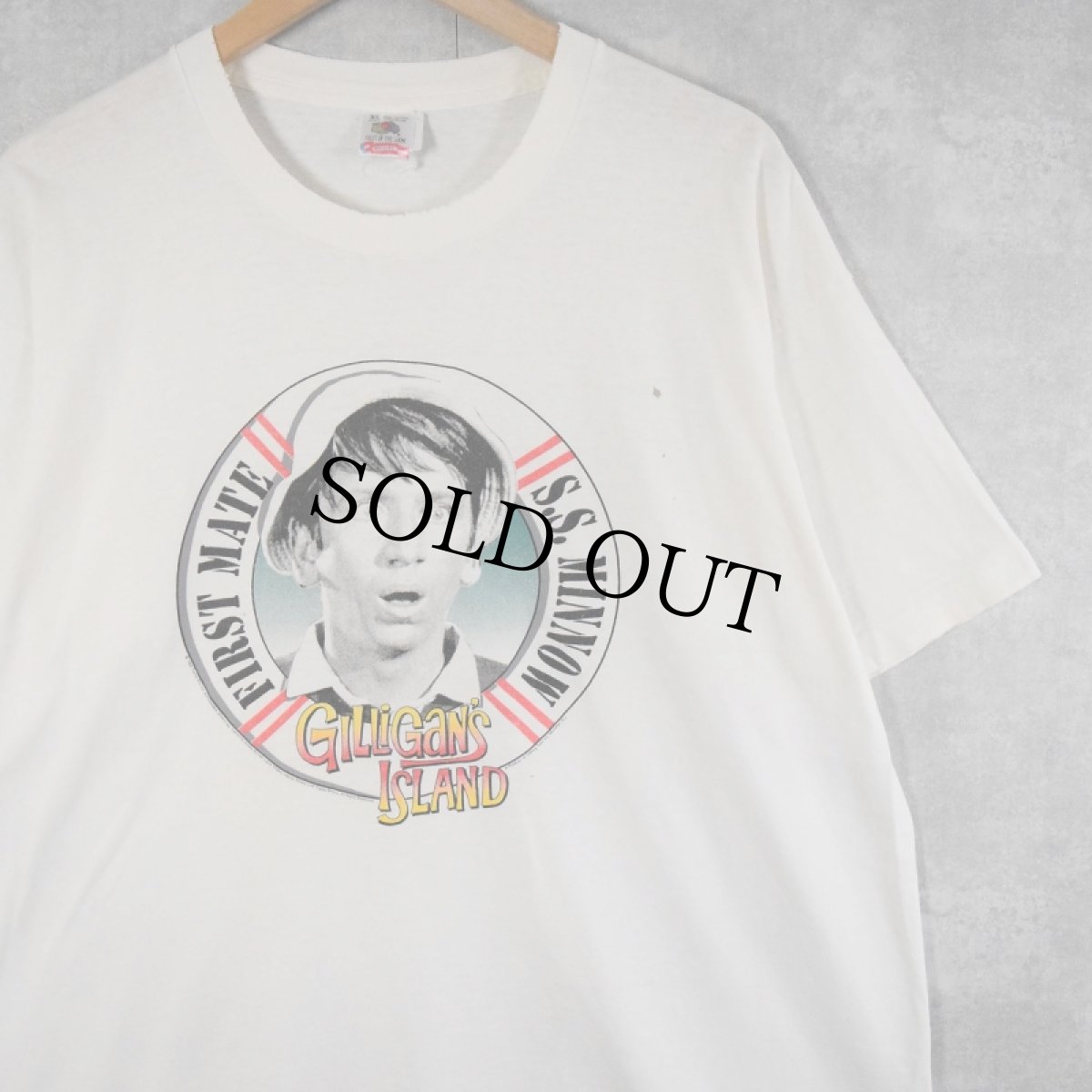 画像1: 90's GILLIGAN'S ISLAND USA製 コメディドラマプリントTシャツ XL (1)