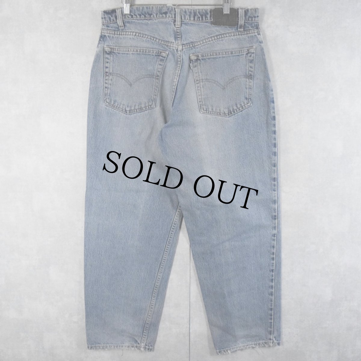 画像2: 90's Levi's SILVER TAB "BAGGY" デニムパンツ W35 (2)