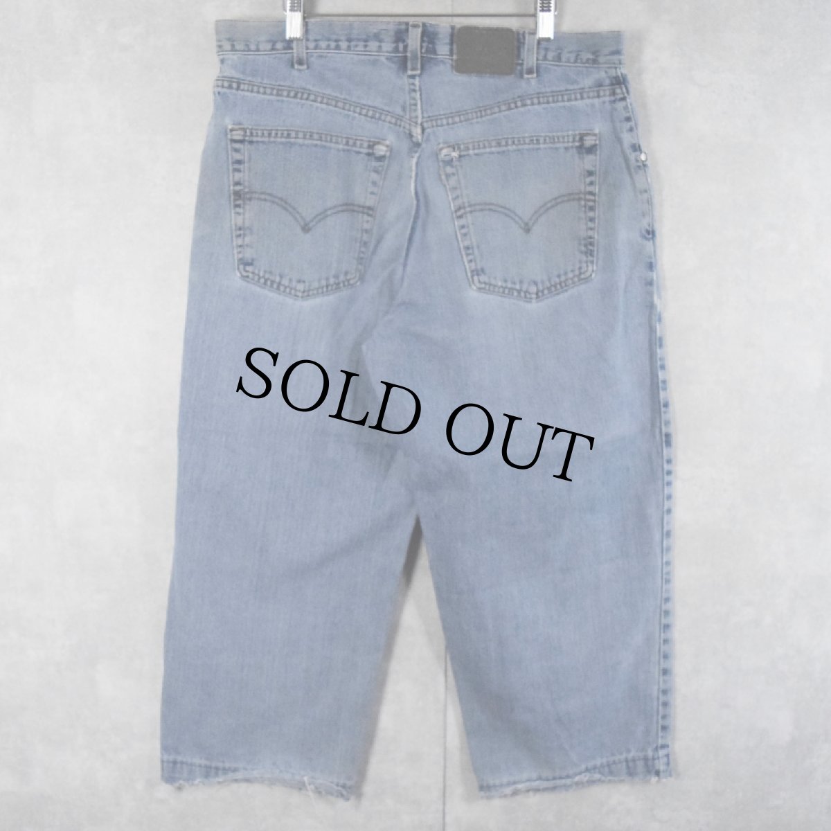 画像2: 90's Levi's SILVER TAB "baggy" デニムパンツ W36 (2)