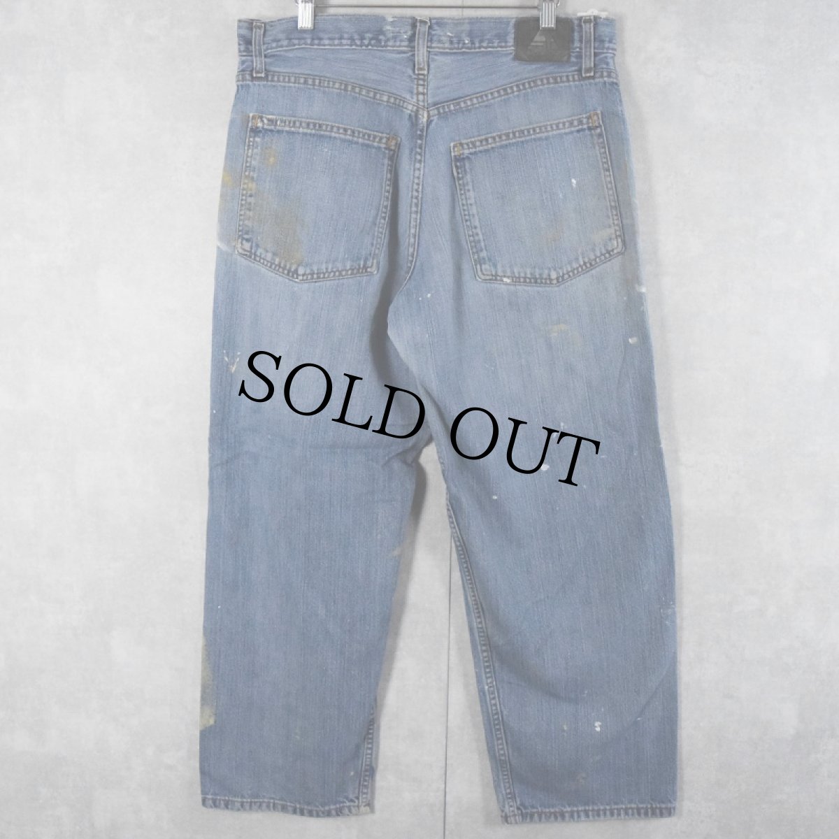 画像2: 2000's Levi's SILVER TAB "BAGGY" ペンキペイント デニムパンツ W35 (2)