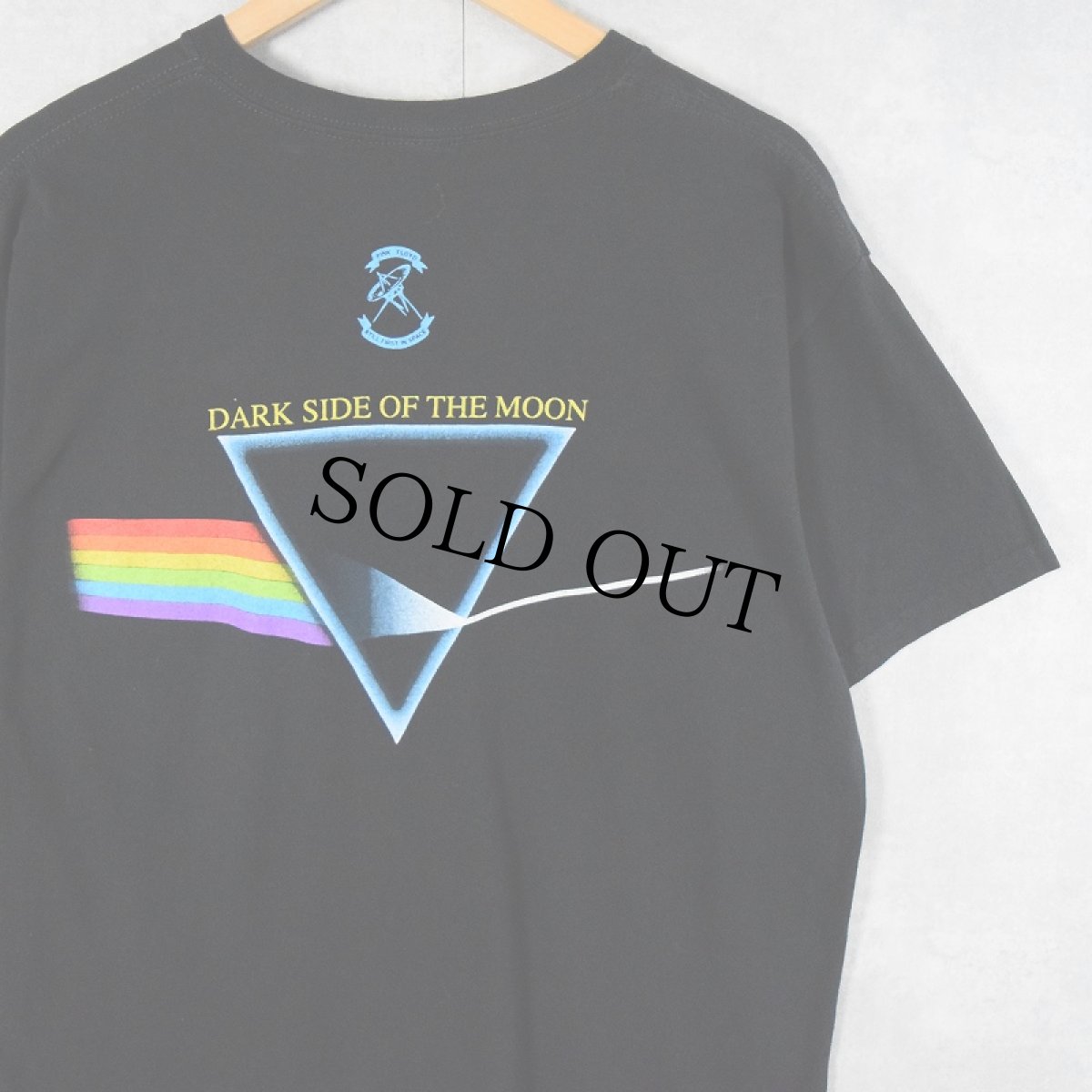 画像2: PINK FLOYD "DARK SIDE OF THE MOON" ロックバンドTシャツ BLACK (2)