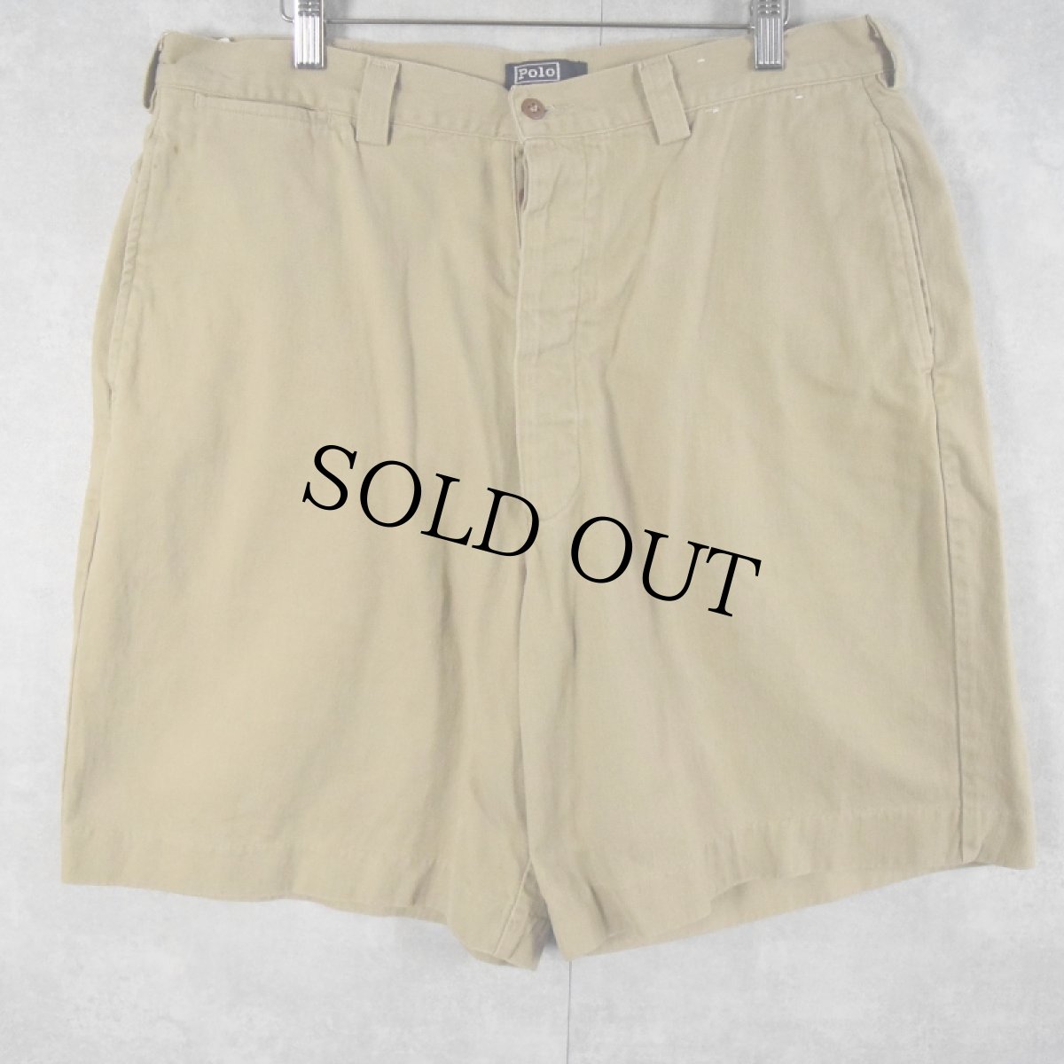 画像1: 90's POLO Ralph Lauren USA製 コットンショーツ SIZE36 (1)