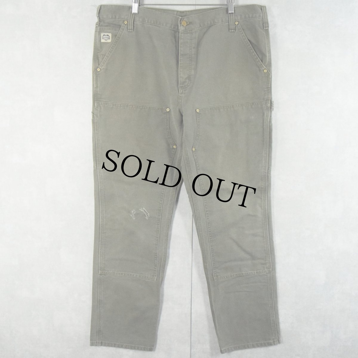 画像1: Carhartt "Relaxed Straight" ダブルニー ダックペインターパンツ W39 (1)