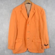 画像1: 80's POLO Ralph Lauren ITALY製 リネンテーラードジャケット SIZE42 (1)