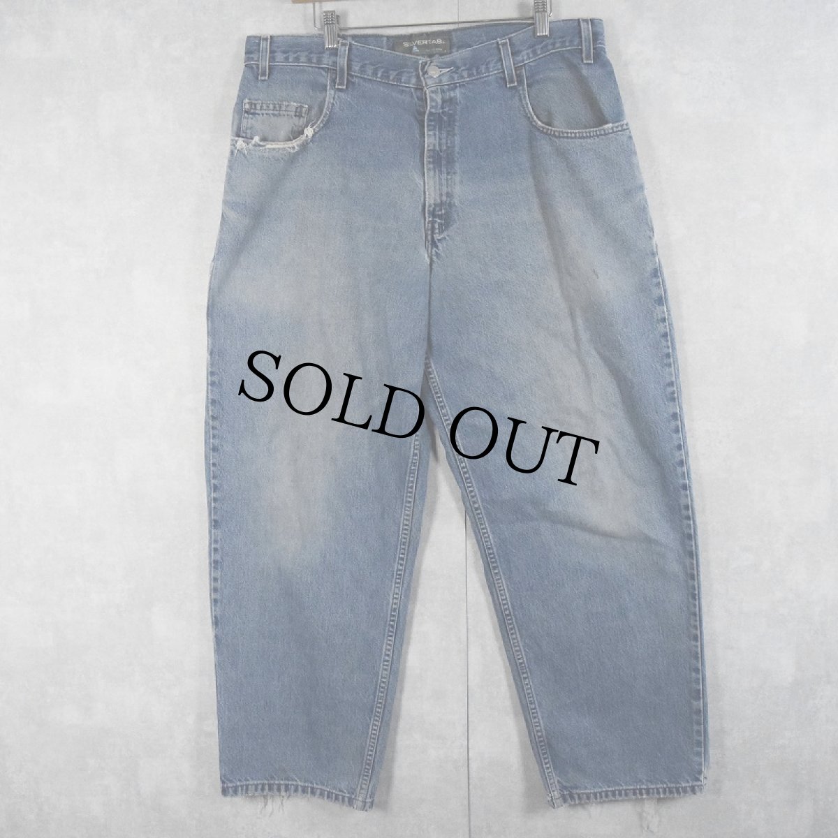 画像1: 2000's Levi's SILVER TAB "BAGGY FIT" デニムパンツ W36 (1)