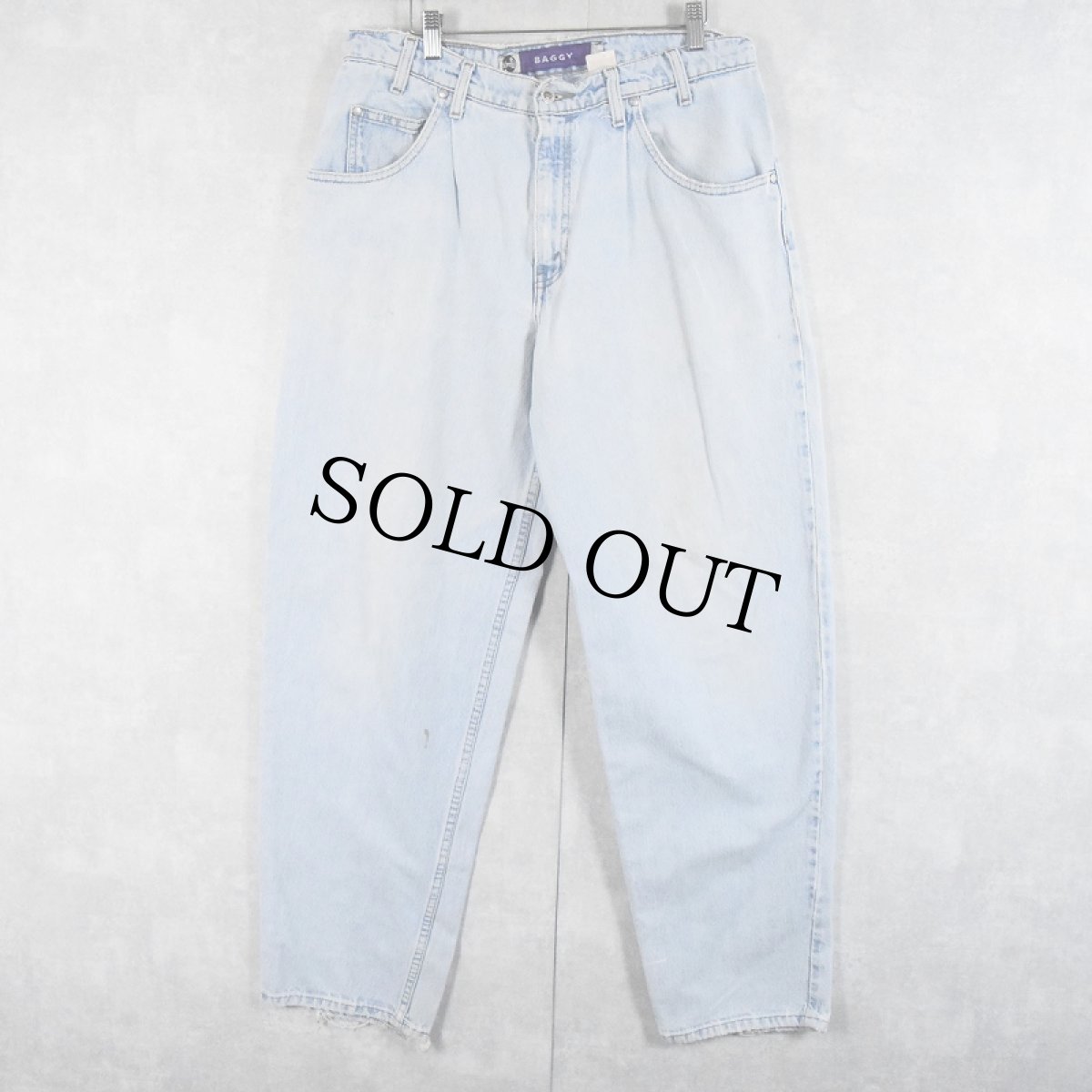 画像1: 90's Levi's SILVER TAB "BAGGY" デニムパンツ W32 (1)