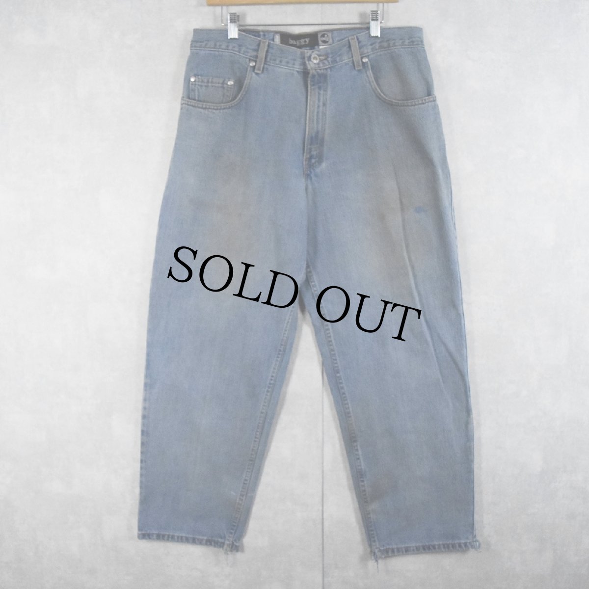 画像1: 2000's Levi's SILVER TAB USA製 "baggy" デニムパンツ W34 (1)