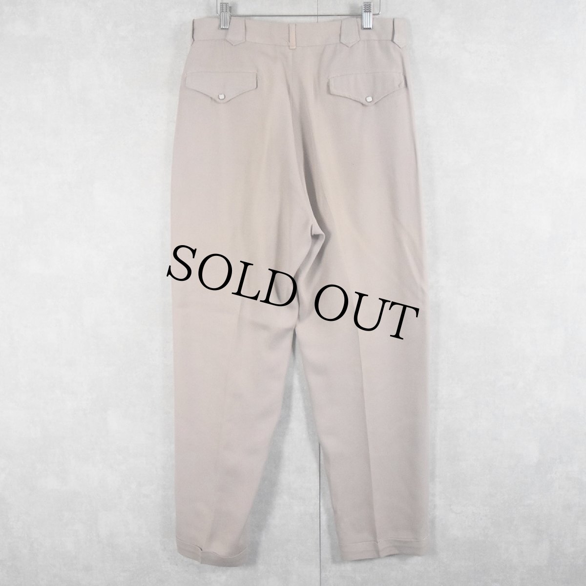 画像2: 50's〜 Gacela PANTALONES FINOS ウエスタンスラックス W34 (2)