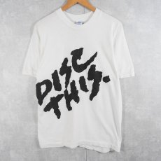 画像1: 80〜90's PUMA USA製 "DISC THIS" プリントTシャツ L (1)
