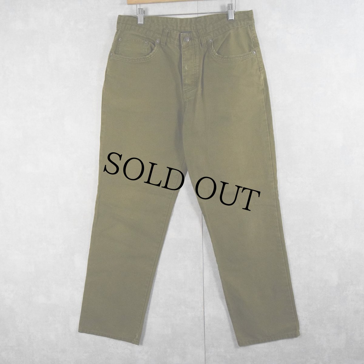 画像2: 2012AW Patagonia "ORGANIC COTTON" コットンダックパンツ W32 (2)