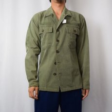画像3: 40〜50's U.S.ARMY M-47 HBTジャケット (3)