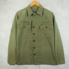 画像2: 40〜50's U.S.ARMY M-47 HBTジャケット (2)