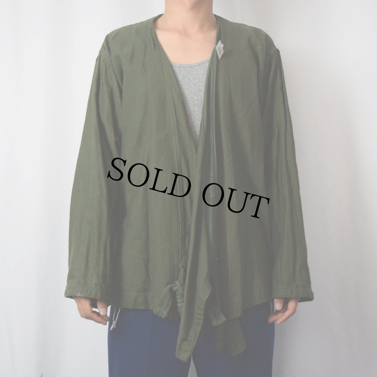 画像2: 70's U.S.MILITARY ケミカルプロテクティブタップスーツ (2)