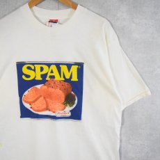 画像1: 90's SPAM USA製 プリントTシャツ DEADSTOCK L (1)