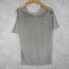 画像2: 【SALE】 60's Champion C中ランタグ "COLORADO STATE UNIVERSITY" 染み込みプリントTシャツ (2)