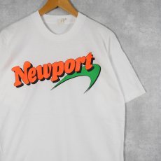 画像1: 80's Newport タバコ企業 ロゴプリントTシャツ (1)
