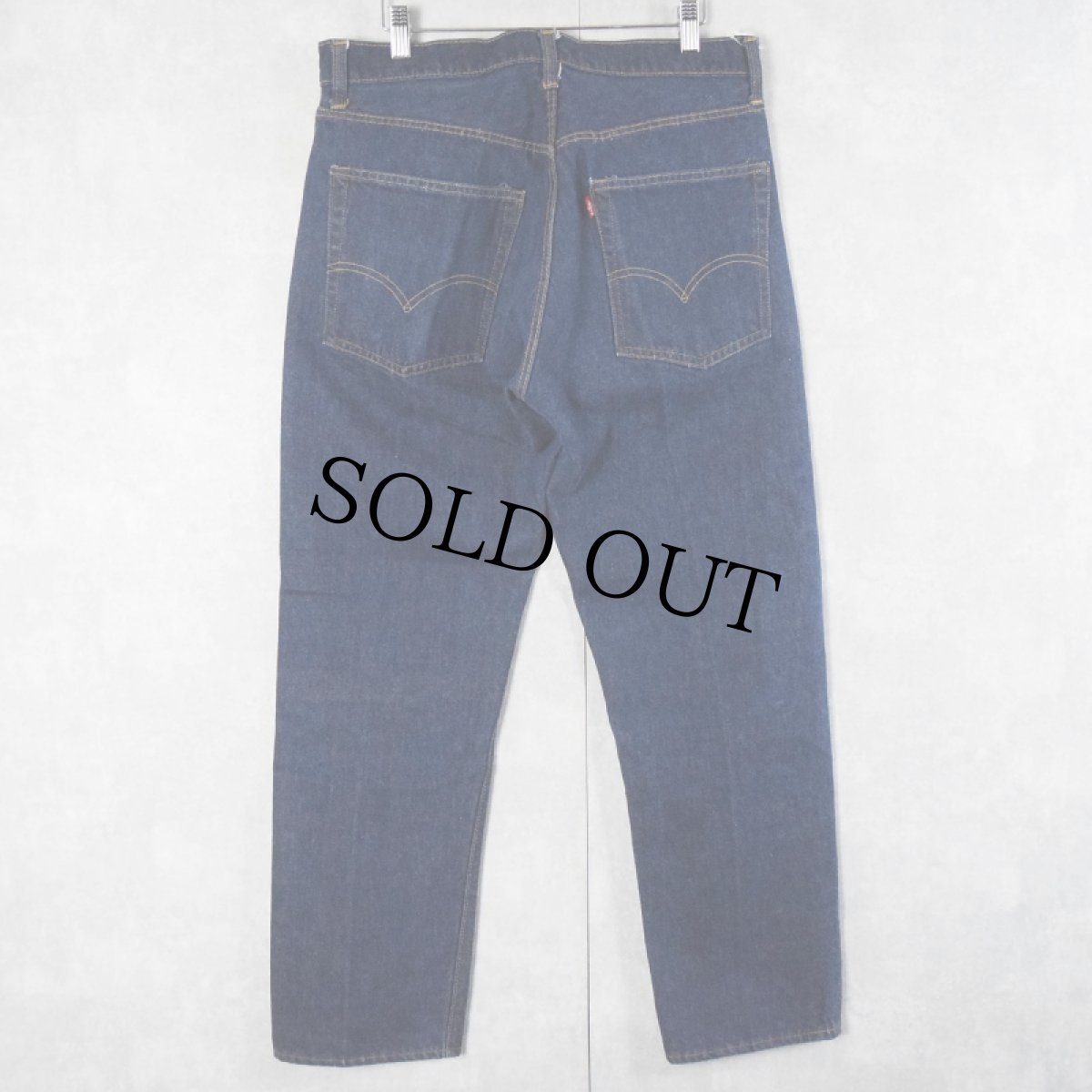 画像2: 60's LEVI'S 505 BIGE デニムパンツ W33 (2)