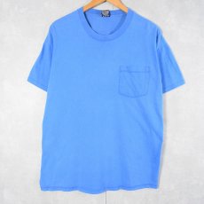 画像1: 90's duofold USA製 無地ポケットTシャツ L (1)