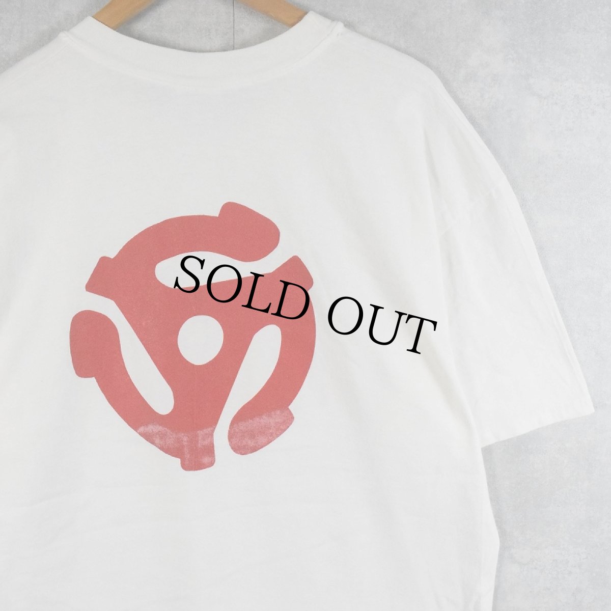 画像2: 【お客様お支払処理中】Satori Sound Records レコードレーベル プリントTシャツ XL (2)