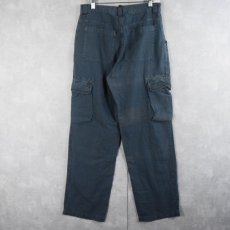 画像2: V.B リネンカーゴパンツ W30 (2)