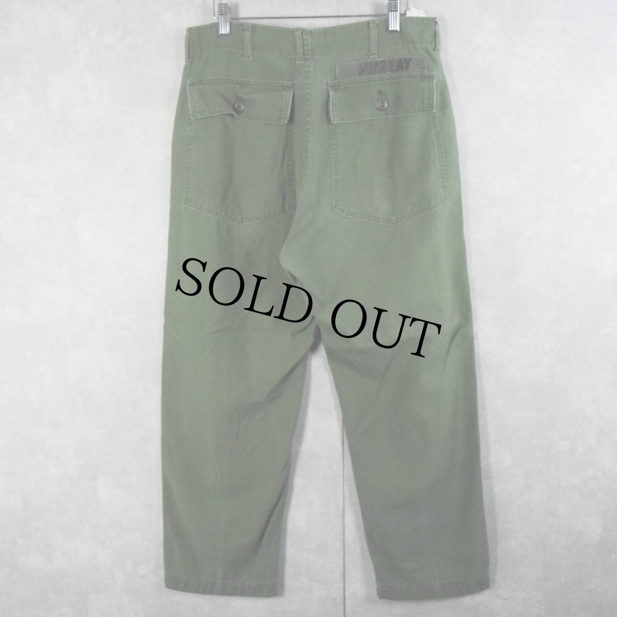 画像2: 70's U.S.ARMY ベイカーパンツ W32 (2)