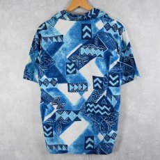 画像2: 70's Duke Kahanamoku 総柄 アロハシャツ L (2)