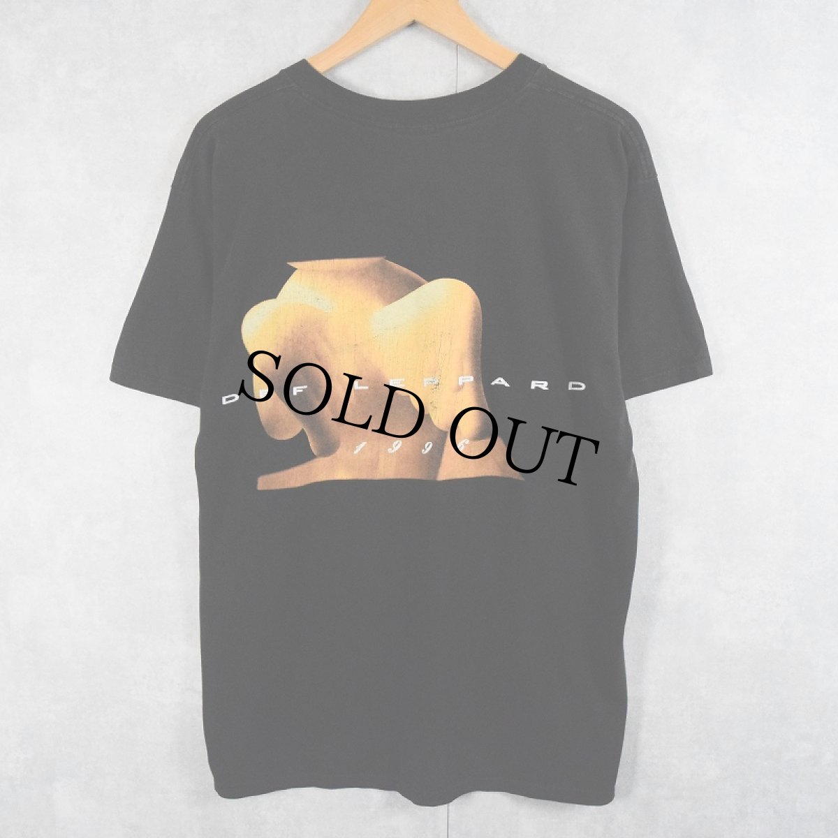 画像2: 90's DEF LEPPARD CANADA製 ロックバンドプリントTシャツ L (2)