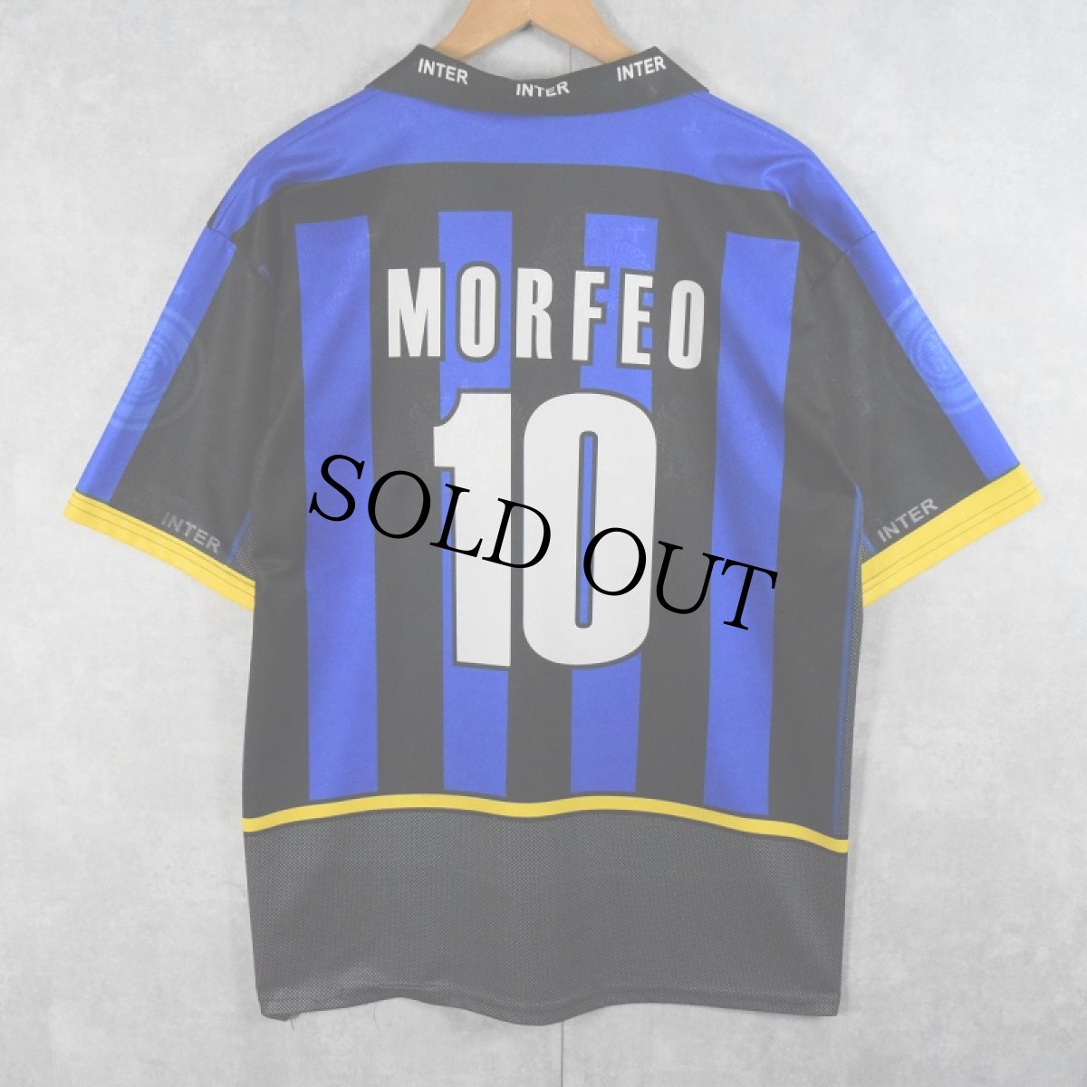 画像2: 2000's Inter Milan サッカーユニフォームシャツ XL (2)