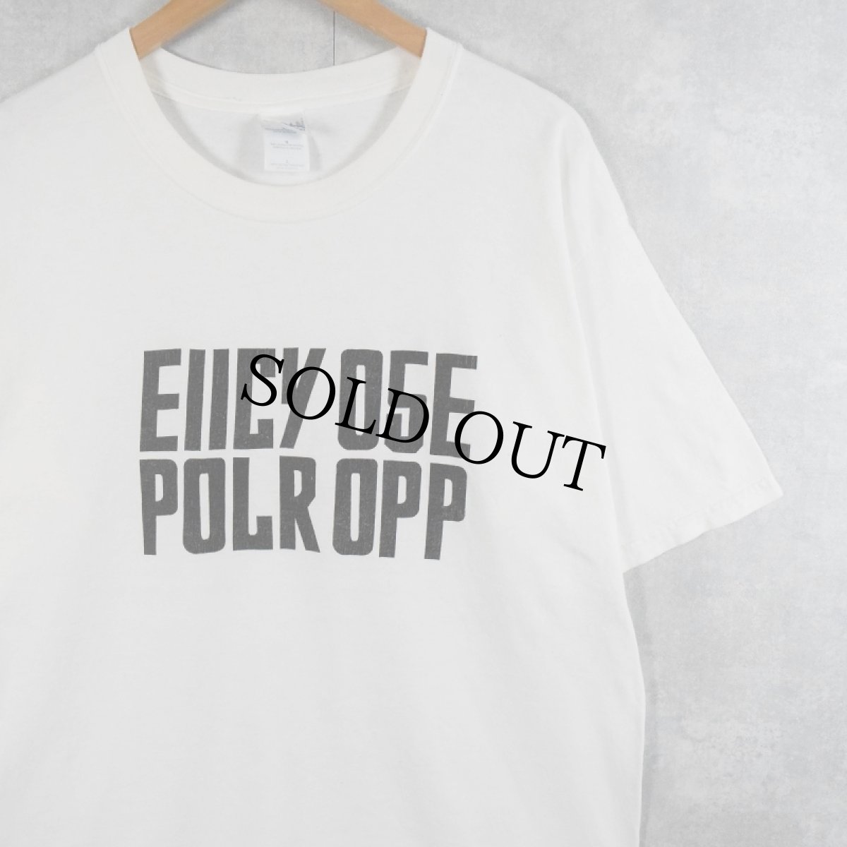 画像1: 2000's Hardley Dangerous "FUCK OFF" ギミックプリントTシャツ L (1)