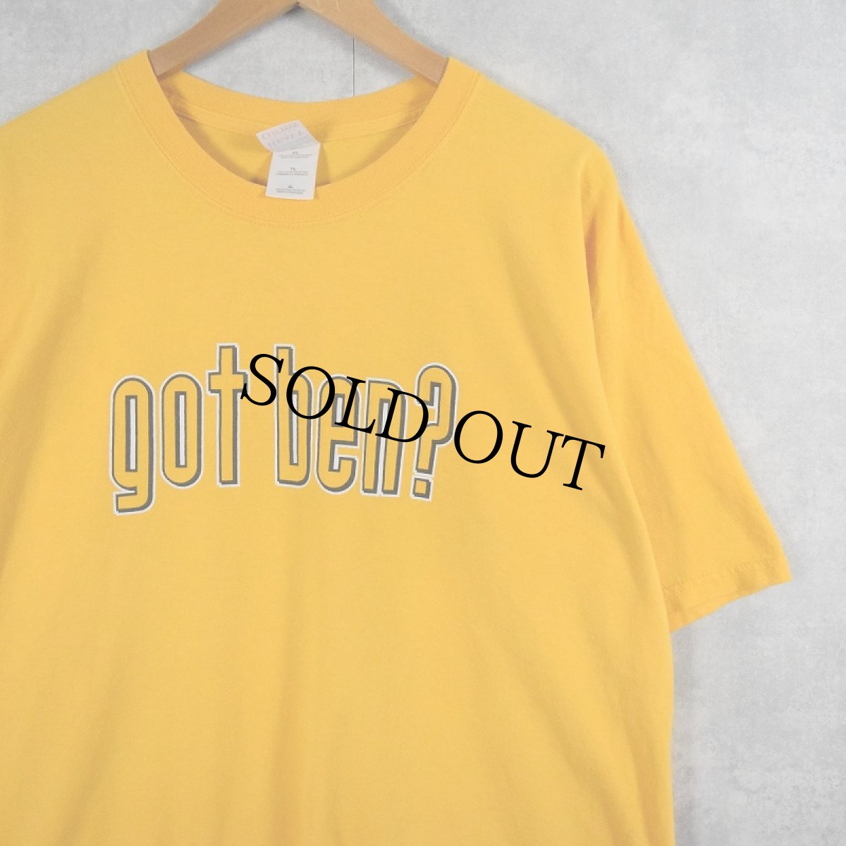 画像1: "got ben?" パロディプリントTシャツ XL (1)