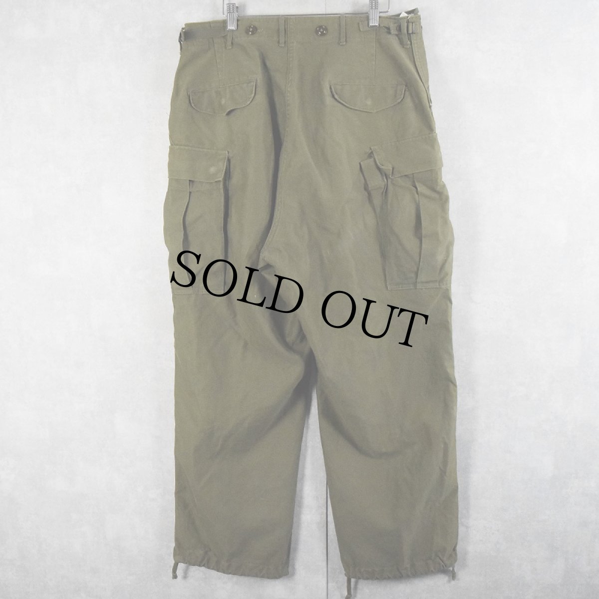 画像2: 50's U.S.ARMY M-51 フィールドパンツ MEDIUM-REGULAR (2)