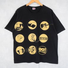 画像1: KKFI 90.1 FM USA製 ラジオ局 プリントTシャツ XL (1)